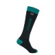 Водонепроницаемые носки Dexshell Wading черный/зеленый S (36-38) гетры