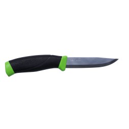 Нож Morakniv Companion Green, нержавеющая сталь, цвет зеленый, 12158