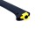 Уцененный товар Топор Firebird FSA01 черно-желтый,(Без упаковки.В зип пакете.На зубьях пилы - заусенцы)